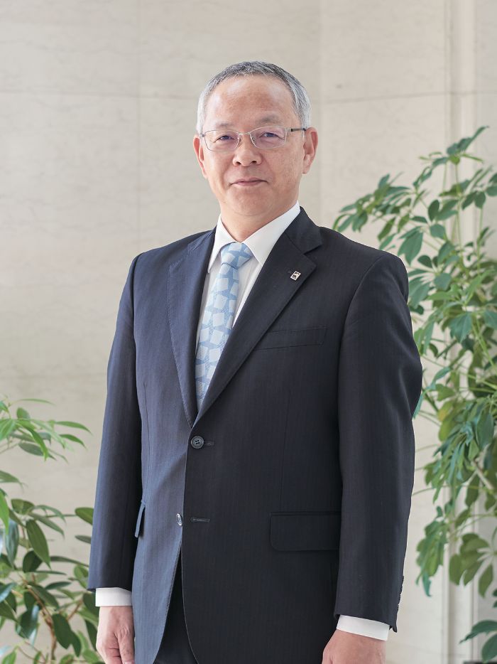 Hirohiko Hirono, President and CEO Photo